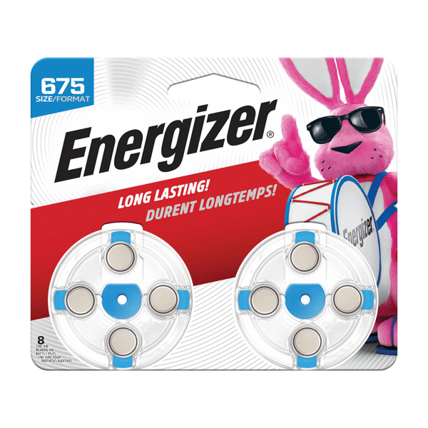 AZ675DP-8 Energizer Hearing Aid Battery 1.4V