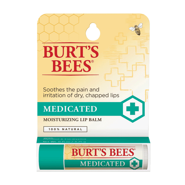 (Unavailable) Burt's Bees Lip Balm Medicated Blister .15oz