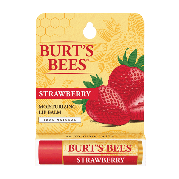 Burt's Bees Lip Balm Strawberry Blister .15oz #10792850897691