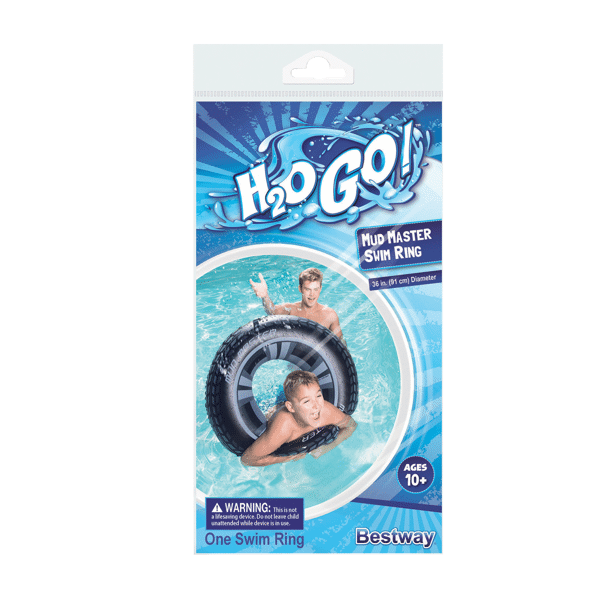 H2OGO Mud Master Swim Ring 36" Ages 10+