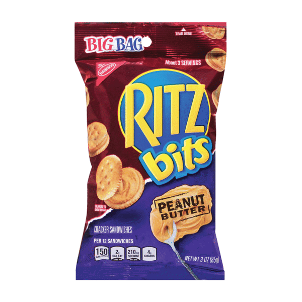 Nabisco Ritz Bits Peanut Butter 3oz