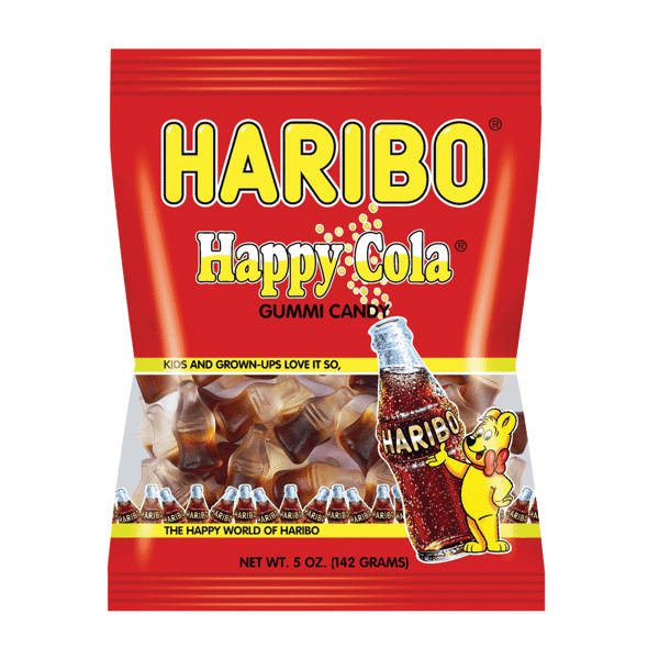 Haribo Happy Cola Gummi Candy 5oz