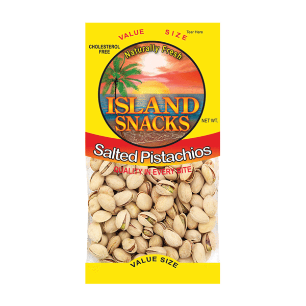 Island Snacks Salted Pistachios 2.5oz