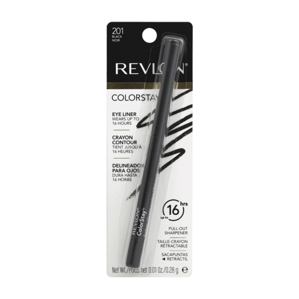 Revlon Colorstay Eyeliner .01oz #201 Black #6734-01
