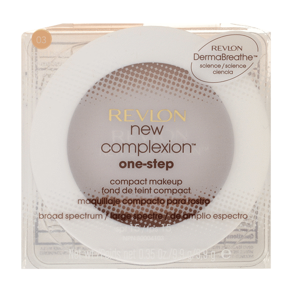 (DP) Revlon New Complexion One-Step Compact Makeup .35oz Sand Beige (#3327-03)
