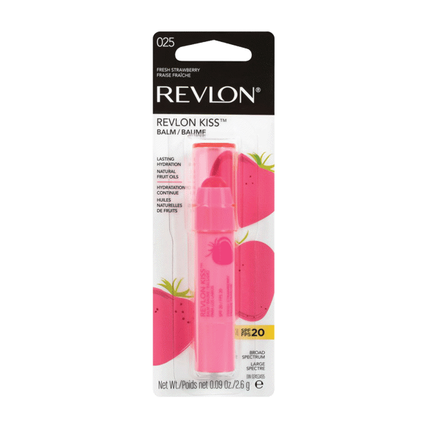 Revlon Kiss Lip Balm .09oz Fresh Strawberry (#7824-20)