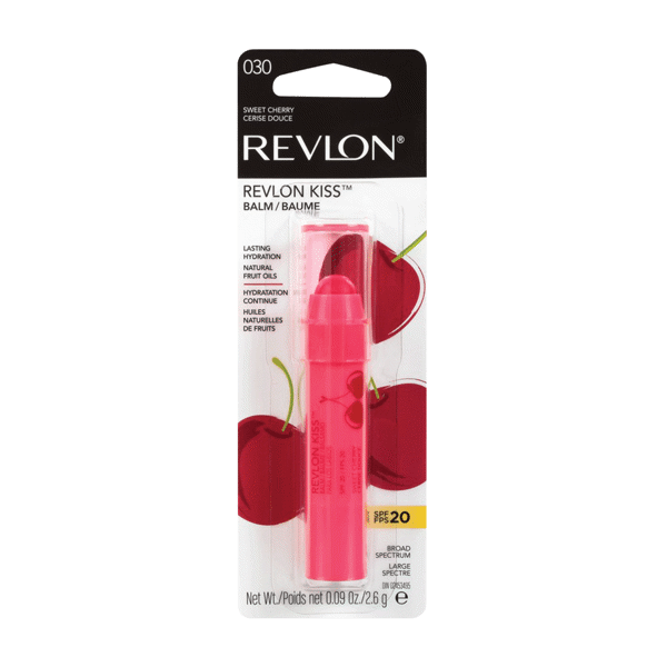 Revlon Kiss Lip Balm .09oz Sweet Cherry (#7824-25)