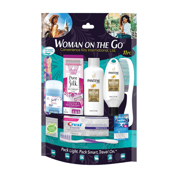 Woman on the Go 11pc Travel Kit