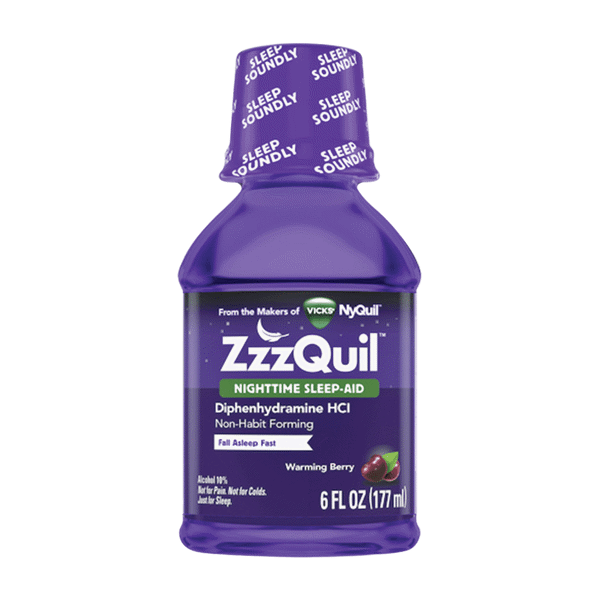 Zzzquil Night Time Sleep Aid Liquid 6oz