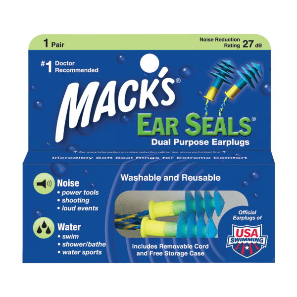Mack's Ear Seals Earplugs 1 Pair