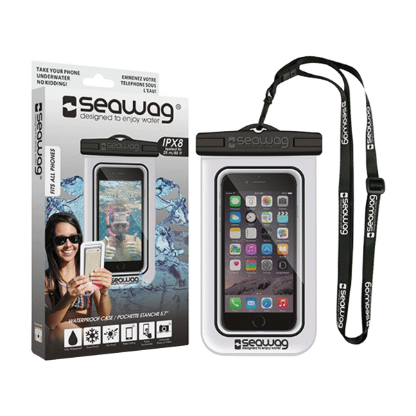 (Coming Soon) Seawag Waterproof Case Smartphone White/Black