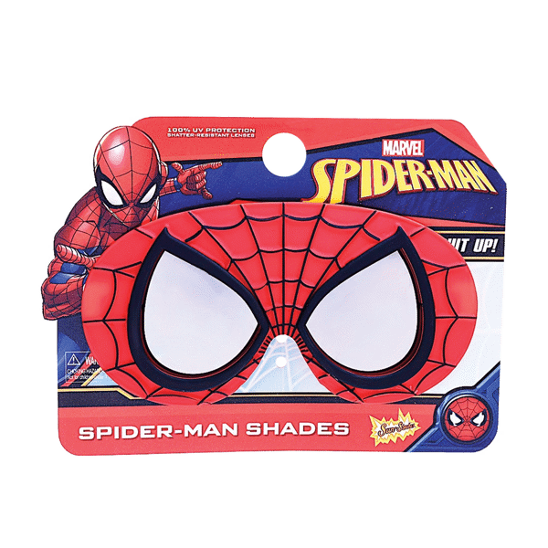 (Coming Soon) Sun-Staches Lil' Characters Spider Man Spidy Mask