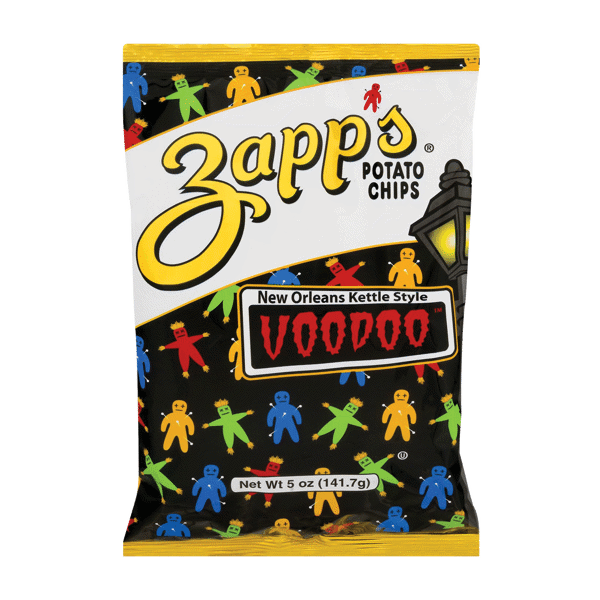 Zapp's  Potato Chips Voodoo Heat 4.75oz (SHORT SHELF LIFE-NON RETURNABLE)