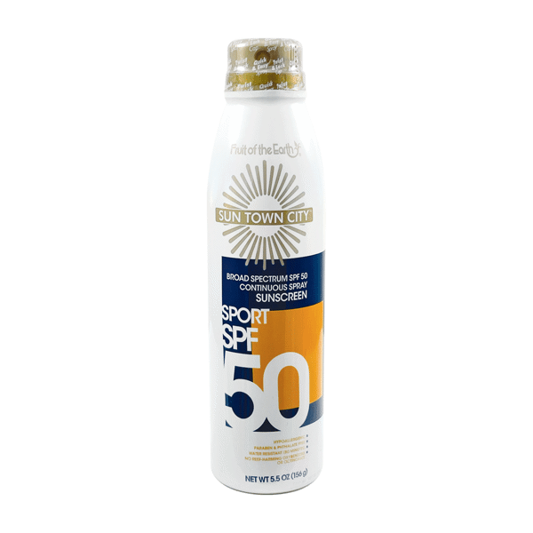 Sun Town City Sport Sunscreen Continuous Spray SPF#50 5.5oz