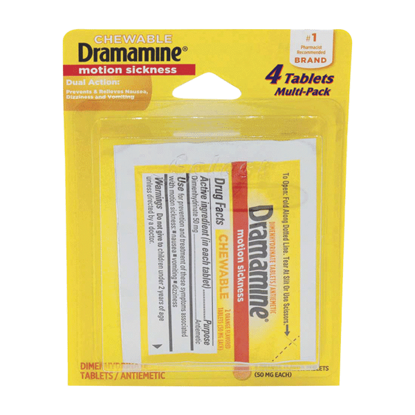 Dramamine Tablets 2 Dose