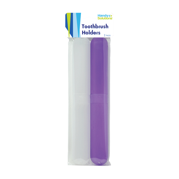 Handy Solutions Toothbrush Holders 2pk