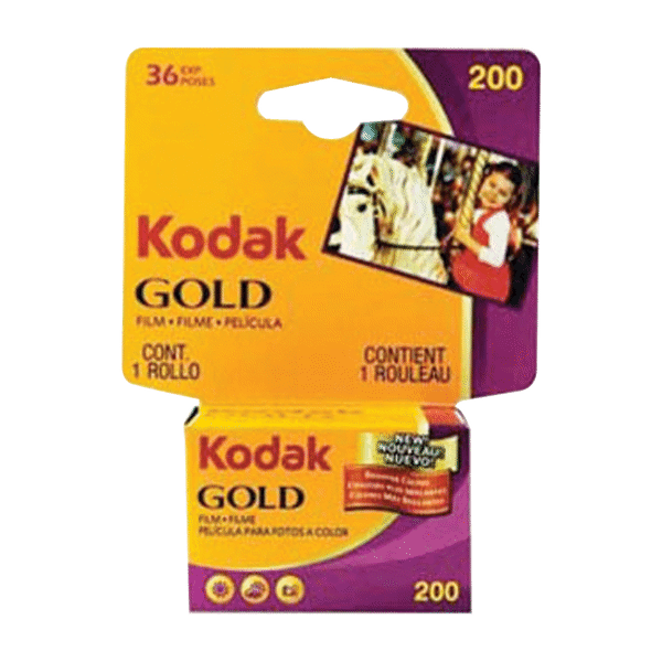 Kodak GB135-36 Carded Gold 200 36 Exp