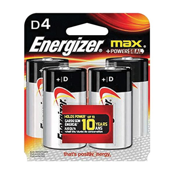 E95BP4 Energizer Battery D-4