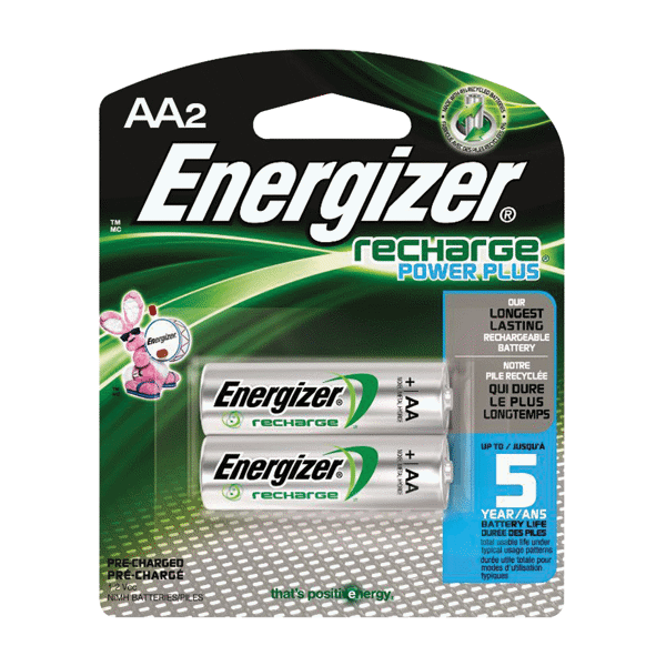 NH15BP-2 Energizer Rechargeable AA-2