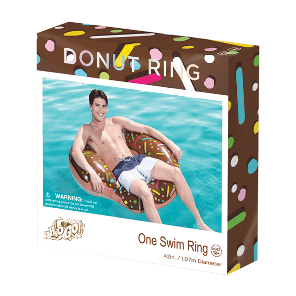 (Unavailable) H2OGO POP Donut Ring Asst. Ages 12+