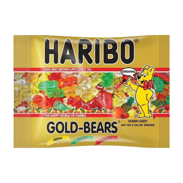 Haribo Gummi Gold-Bears 2oz