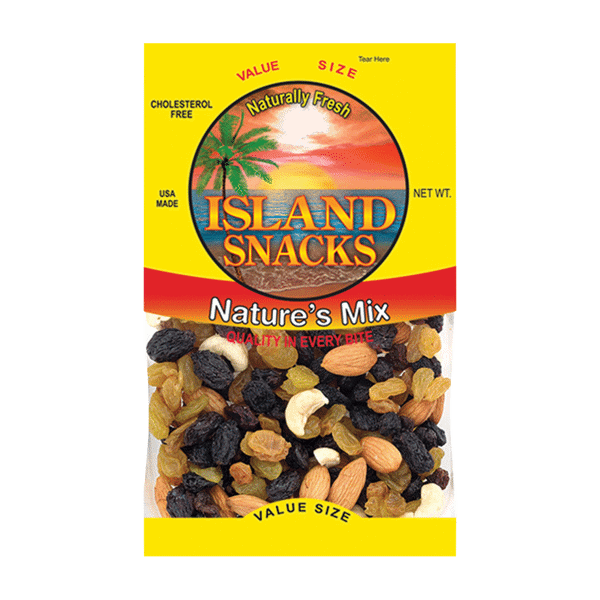 Island Snacks Natures Mix 6oz