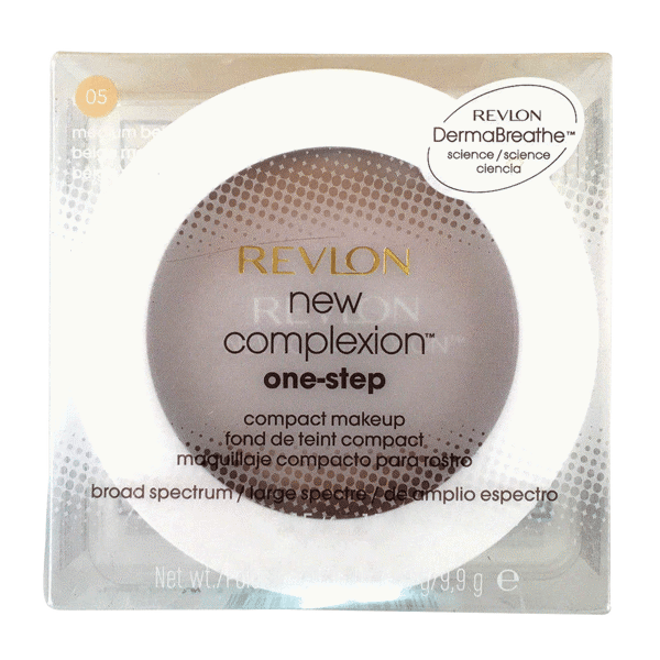 (DP) Revlon New Complexion One-Step Compact Makeup .35oz Medium Beige (#3327-05)