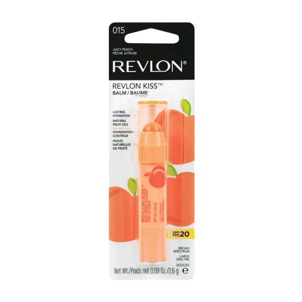 Revlon Kiss Lip Balm .09oz Juicy Peach (#7824-15)