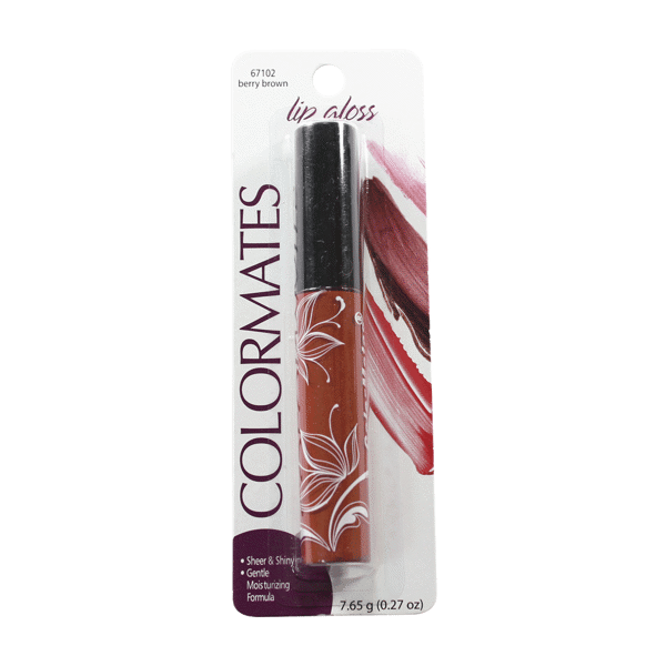(DP) Colormates Classic Lip Gloss Berry Brown