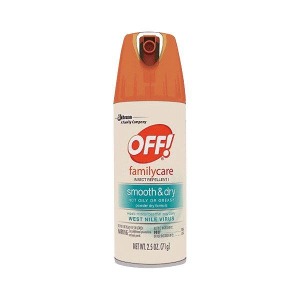 Off Family Care Smooth/Dry Aero 2.5oz (15% Deet)