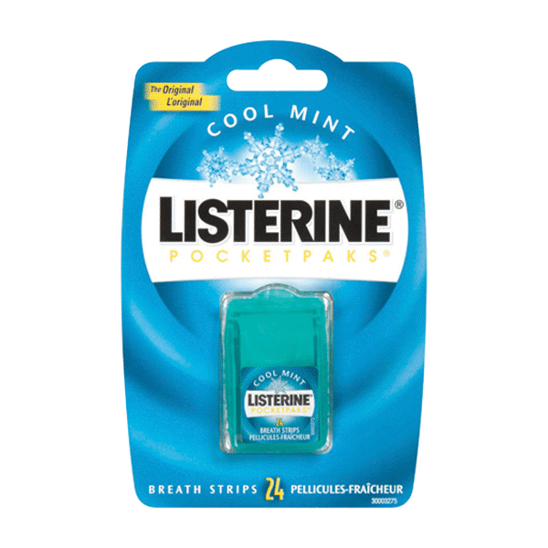 Listerine Pocketpaks Cool Mint 24Ct