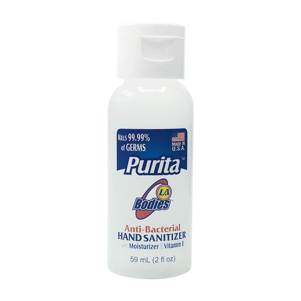 Purita Hand Sanitizer 2oz (62% Alcohol) MADE IN USA