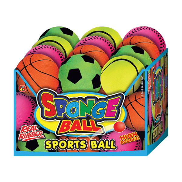 (Coming Soon) Ja-Ru Sports Sponge Ball #986