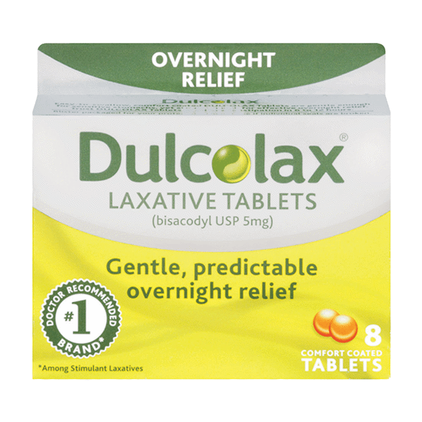 (D)(West Coast Only) Dulcolax Tablets 8Ct