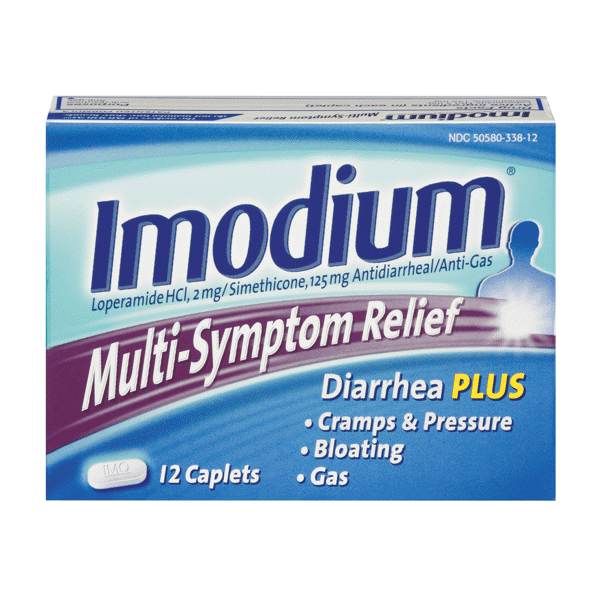Imodium Multi Symptom Caplets 12Ct