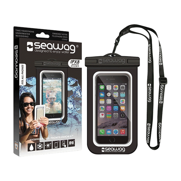 (Coming Soon) Seawag Waterproof Case Smartphone Black/White
