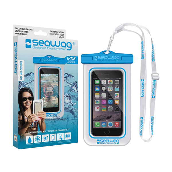 (DP) Seawag Waterproof Case Smartphone White/Blue