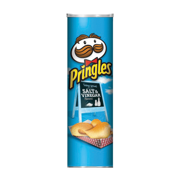 Pringles Salt & Vinegar Can 5.5oz