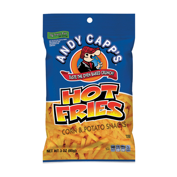 Andy Capp Hot Fries 3oz