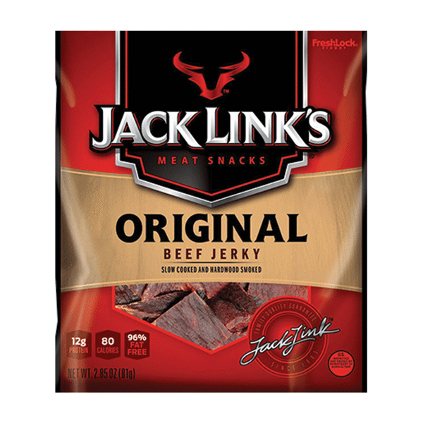 Jack Link's Original Beef Jerky Bag 2.85oz