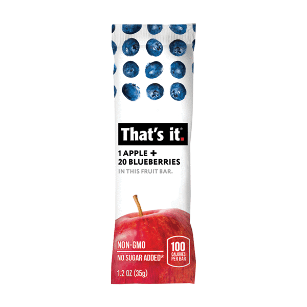 (Coming Soon) That's It Apple + Blueberry Bar 1.2oz