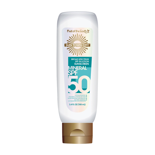 Sun Town City Mineral Lotion SPF#50 3.4oz