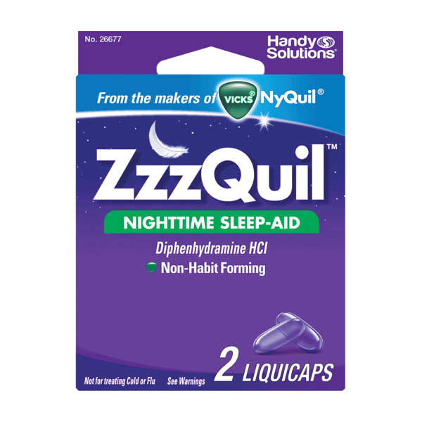 (Coming Soon) Vicks ZzzQuil Liquicaps 1 Dose