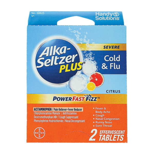 (Coming Soon) Alka Seltzer Plus Severe Cold & Flu 1 Dose