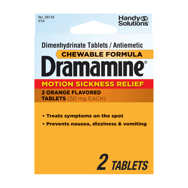 (Coming Soon) Dramamine Tablets 1 Dose