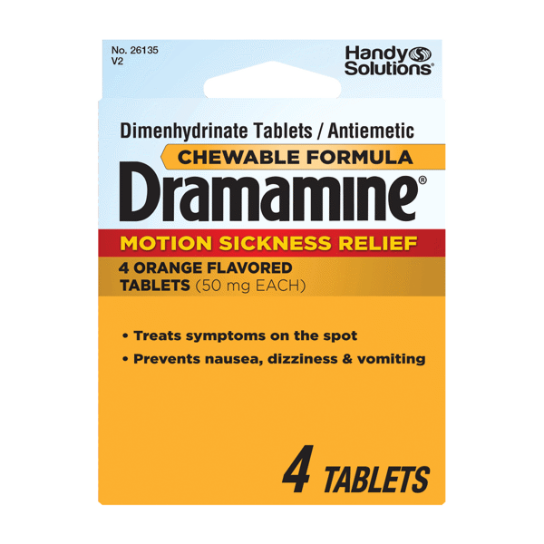 (Coming Soon) Dramamine Tablets 2 Dose