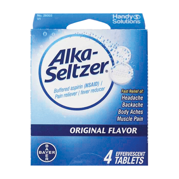 (Coming Soon) Alka Seltzer Tablets 2 Dose