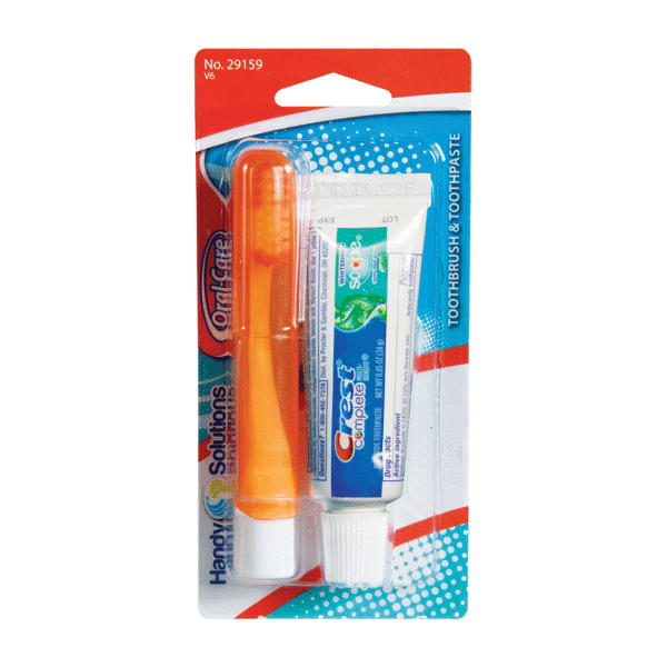Travel Kit-Crest Toothpaste W/Folding Toothbrush