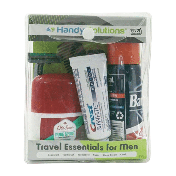 Handy Solution Travel Kit TSA Compliant Men's