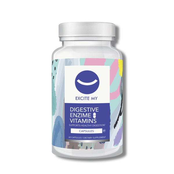 EXCITE MY Digestive Enzyme Capsules 60ct